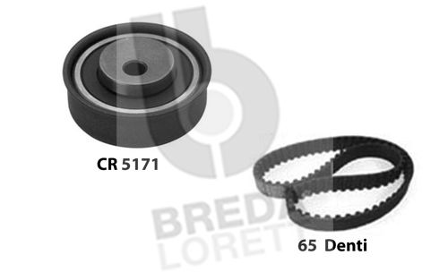 BREDA LORETT Комплект ремня ГРМ KCD0657